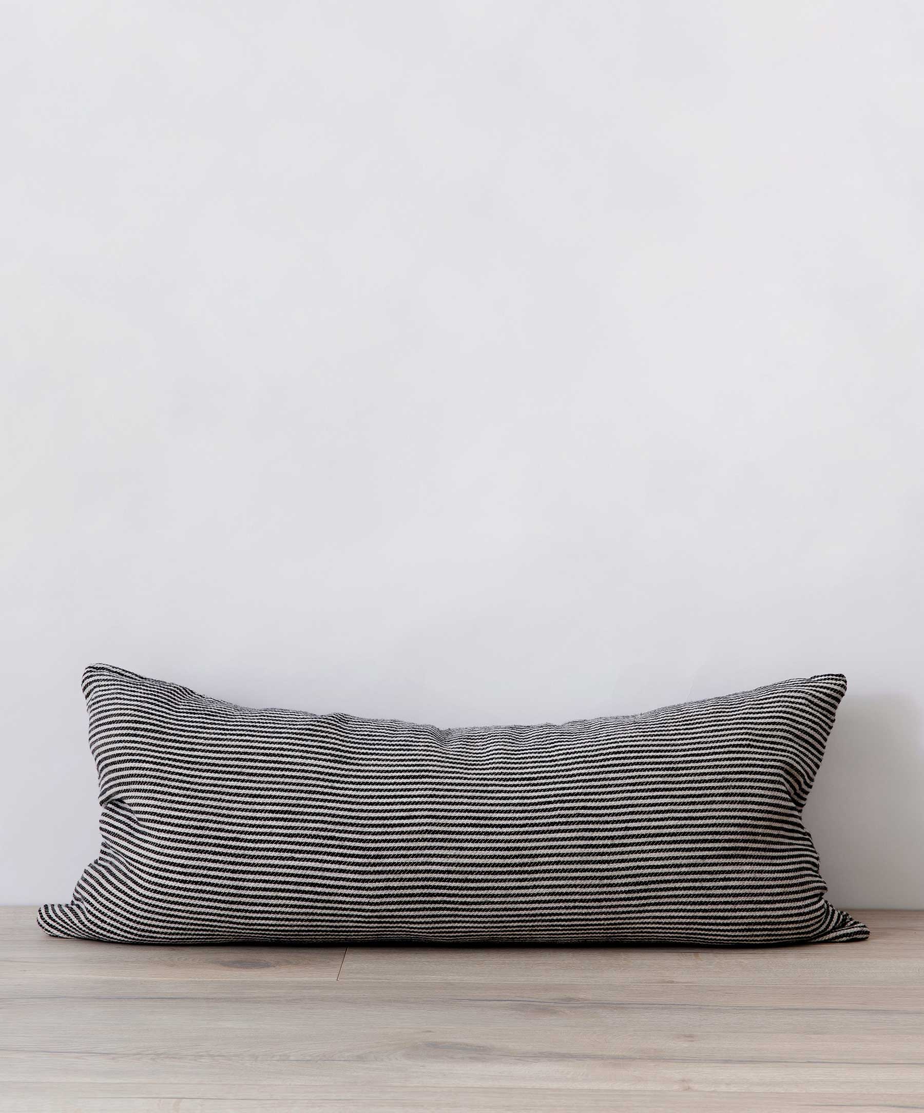 Natural Linen Lumbar Decorative Cushion Cover Style 6