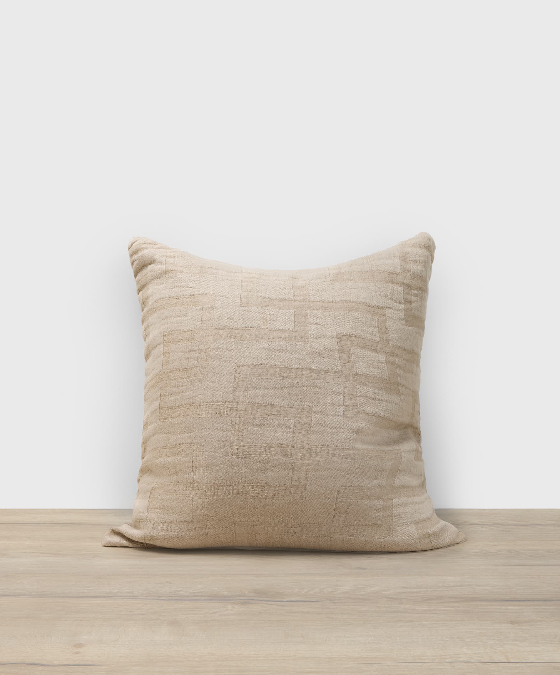 Natural Linen Euro Square Cushion Cover