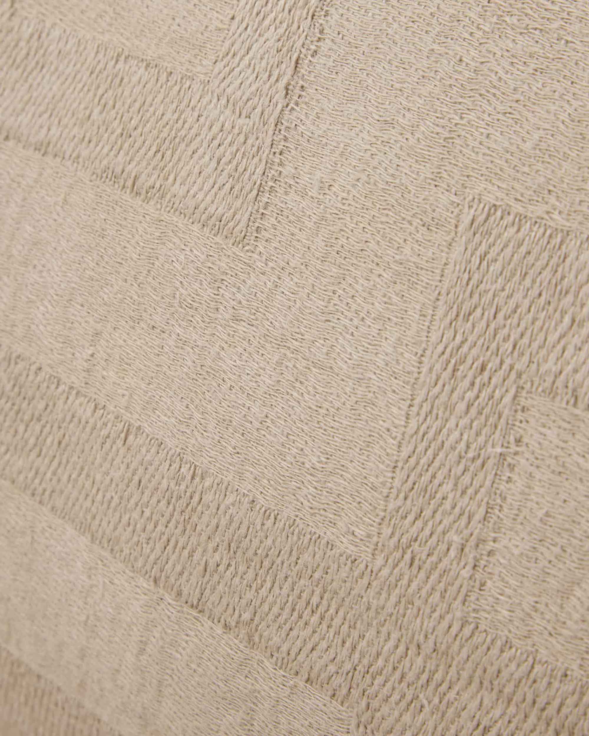 Natural Linen Euro Square Cushion Cover - Image 4