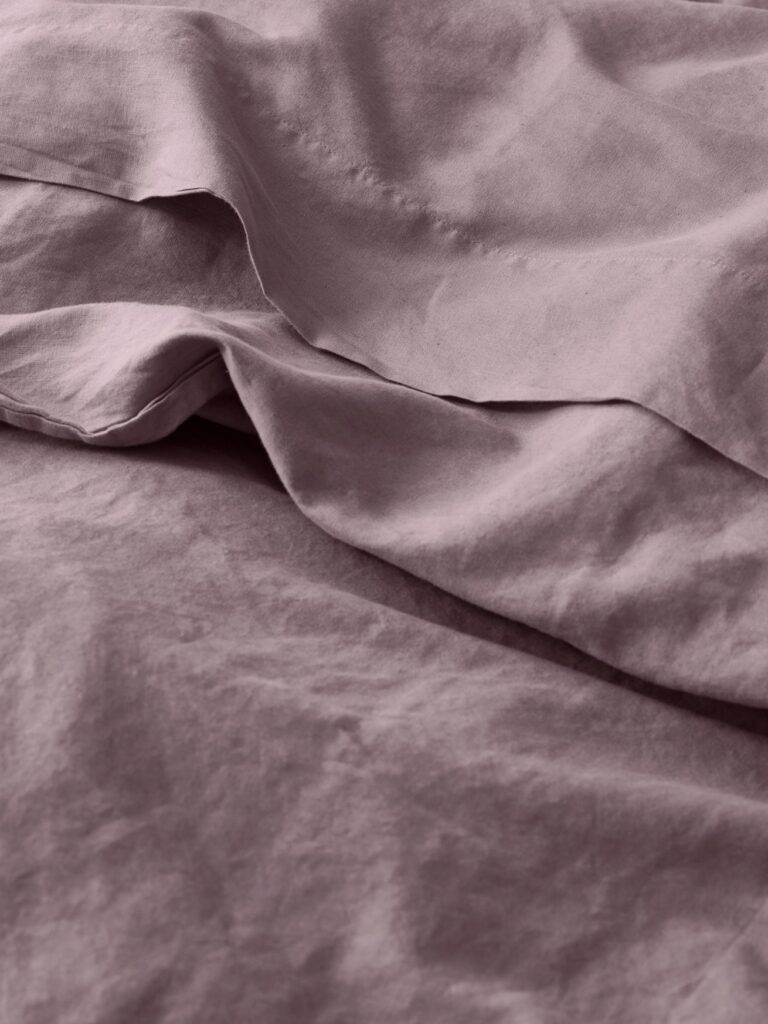 Linen Blend Flat Sheet Collection Style 5