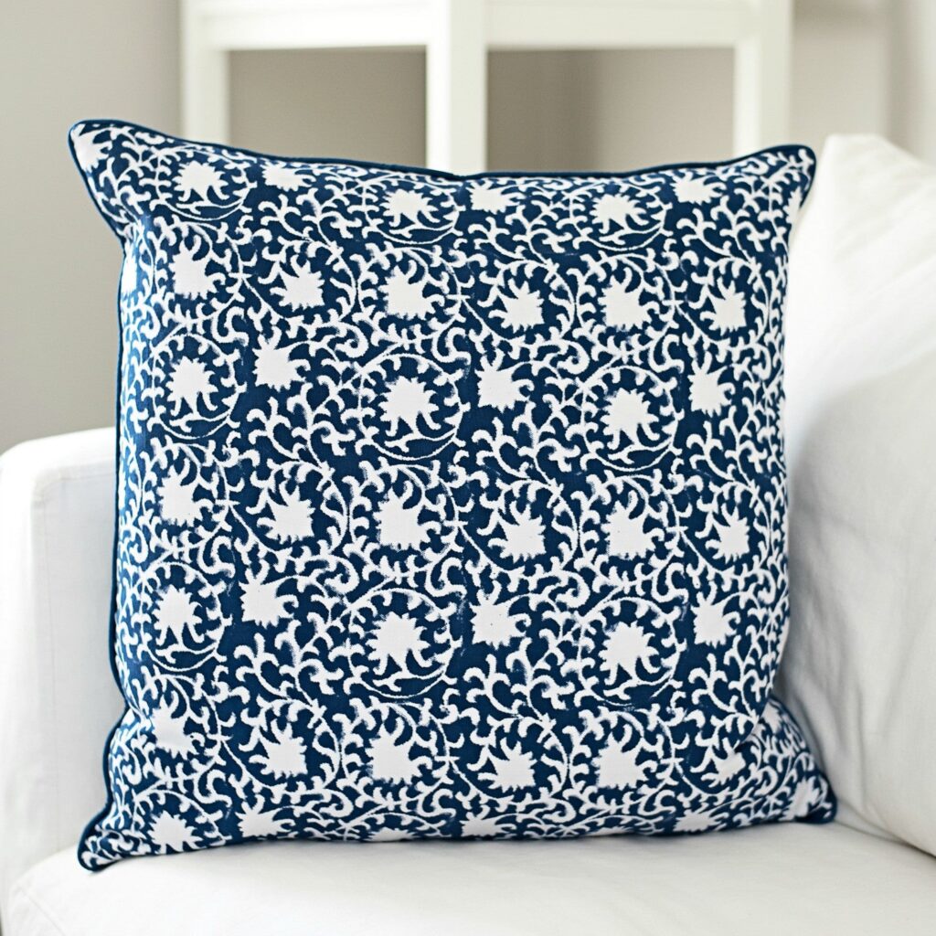 Natural Woven Cotton Accent Cushion Cover