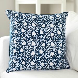 Natural Woven Cotton Accent Cushion Cover